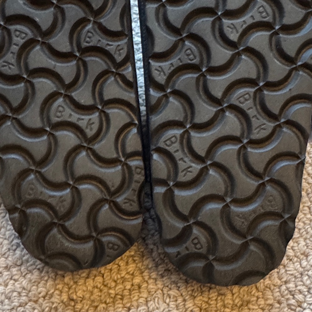 BIRKENSTOCK Arizona Big Buckle Shearling Sandals SZ 38 - Picture 6 of 6